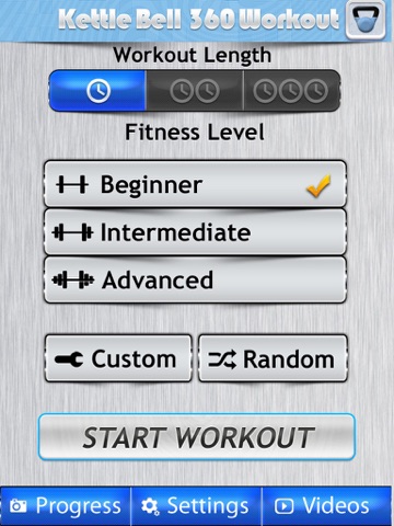 Screenshot #6 pour KettleBell & Dumbell Workout
