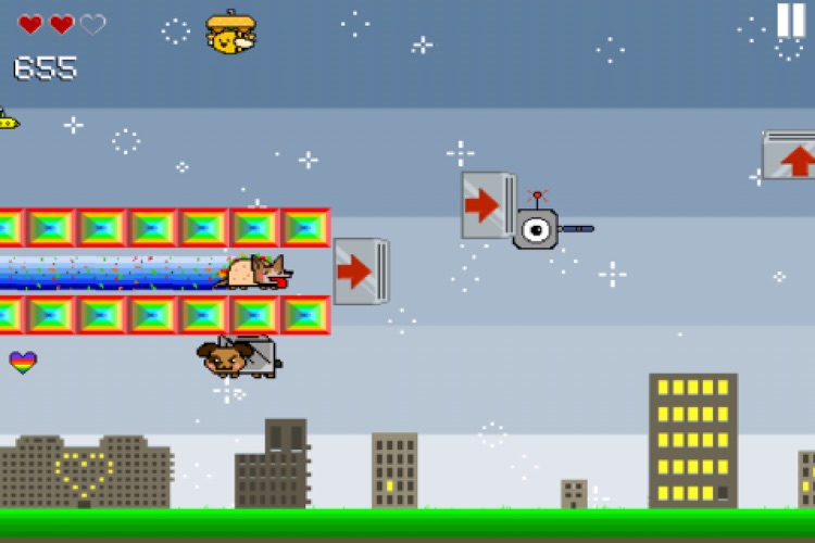 Nyan Cat Adventure screenshot-4