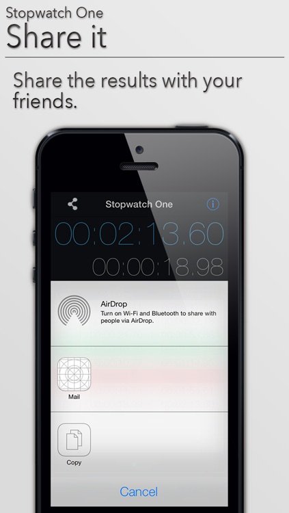 Stopwatch One screenshot-3