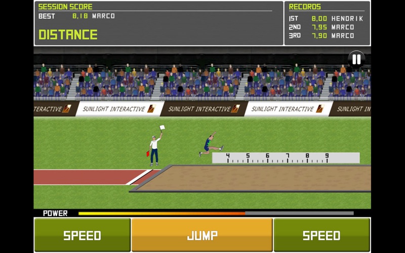 deluxe track&field lite iphone screenshot 2