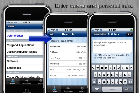 Resume App