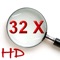 32X Magnifier is the most powerful Magnifying Glass of the AppStore