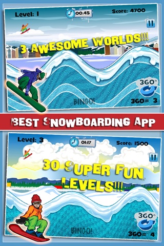 Big Air Snowboard Racing screenshot 2
