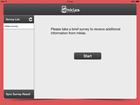 mklas survey screenshot 2