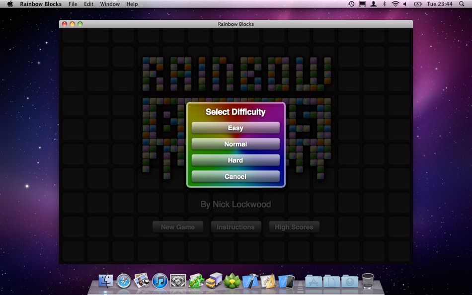 #4. Rainbow Blocks (macOS) 由: Charcoal Design