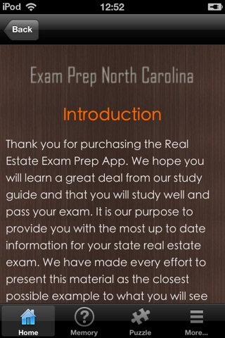 ExamPrepNC - North Carolina Real Estate Exam License Prep screenshot 2