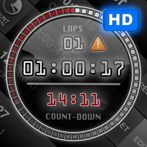 MultiTimer Unlimited Countdowns, stopwatches, alarm clocks and clocks