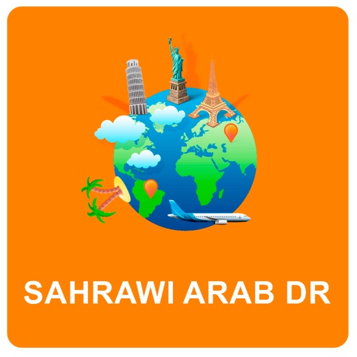 Sahrawi Arab DR Off Vector Map - Vector World icon