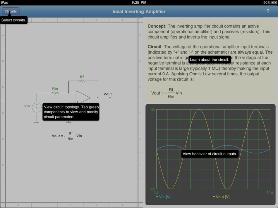 #4. Multisim Circuit Explorer (iOS) 게시자: National Instruments