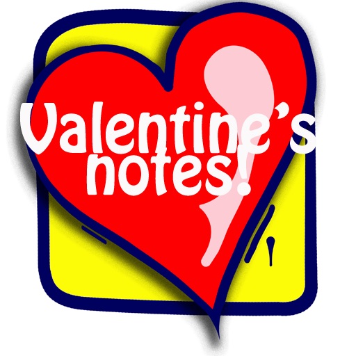 valentines notes icon