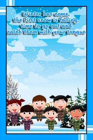 First Snowflake of Winter : The Icy Hunger Cold Snow Catch Game - Free Edition screenshot 2