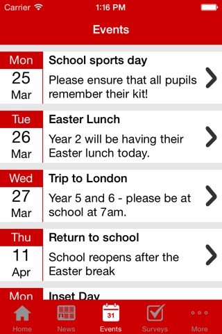 Westminster C of E Primary School screenshot 3