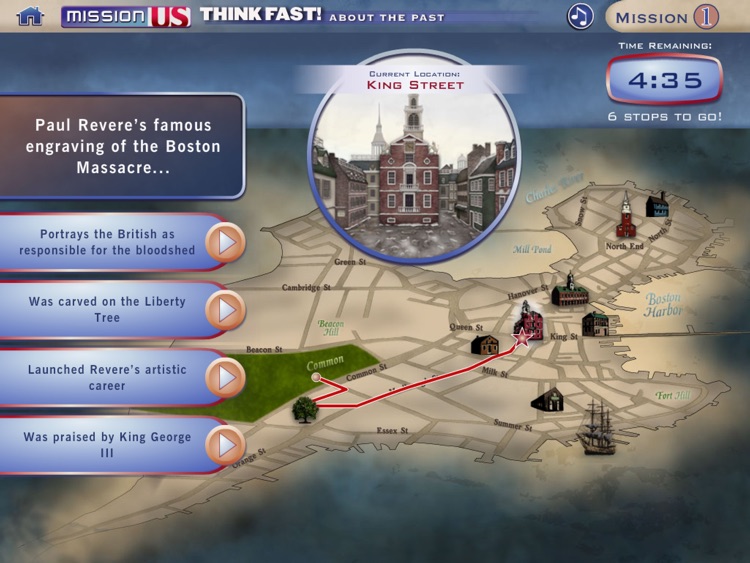 Mission US: Think Fast! About the Past