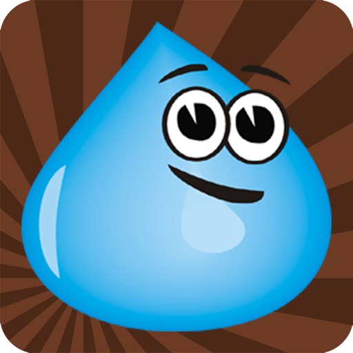 WaterDrop Maze - Rescue waterdrop from flames and trapz without panic. A top free race against time and enemies labyrinth game for kids and adults. icon