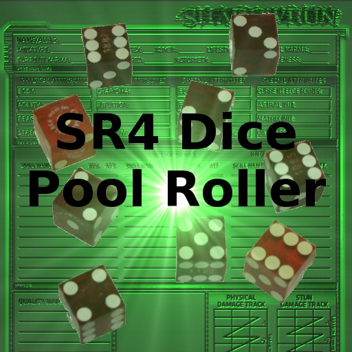 SR4 Dice Pool Roller icon