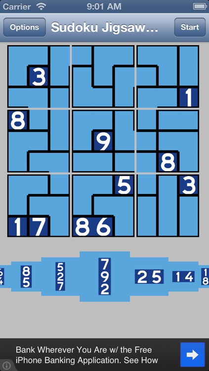 Sudoku Jigsaw Daily free puzzle game