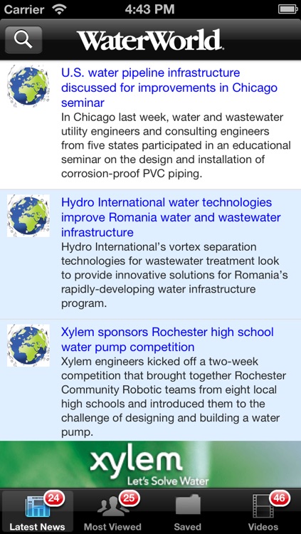 WaterWorld: Complete Coverage of Water & Wastew...