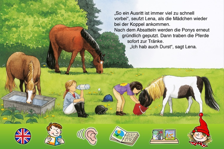 Pixi Buch "Unterwegs mit den Ponys" für iPhone