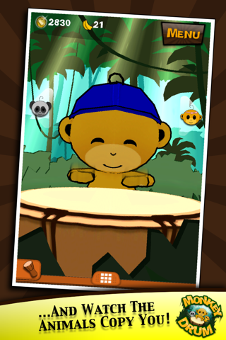 Screenshot #2 pour Monkey Drum