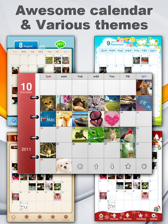 Awesome Photo Calendar HD Lite
