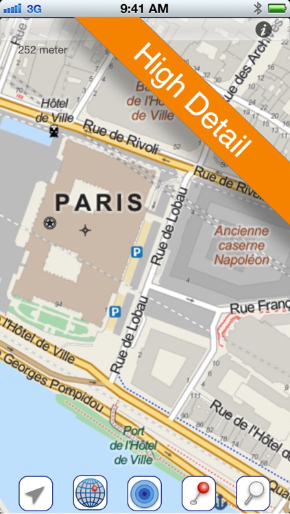 Paris Offline Map