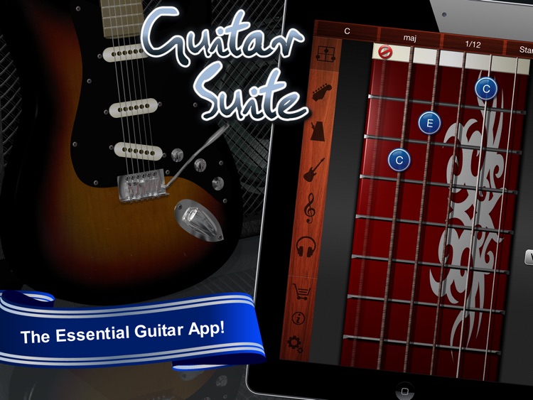 Guitar Suite HD - Metronome, Tuner, and Chords Library for Guitar, Bass, Ukulele