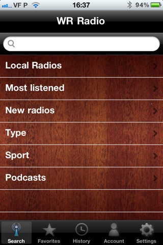 WR United States Radio screenshot 3