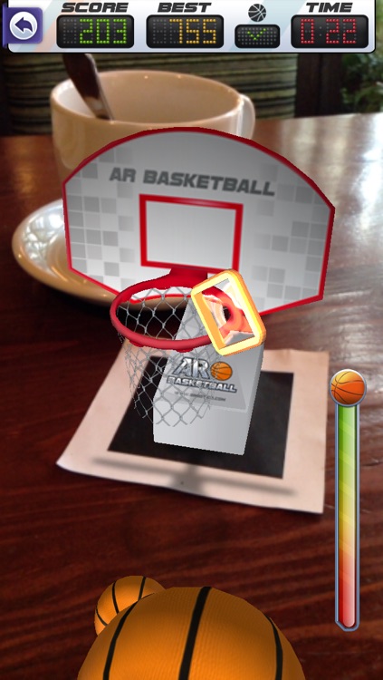 ARBasketball - Augmented Reality Basketball Game screenshot-3