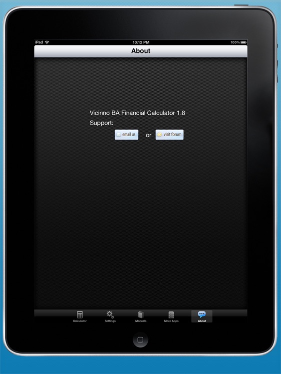 BA Financial Calculator for iPad screenshot-4