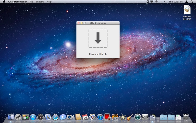 Screenshot #1 pour CHM Decompiler