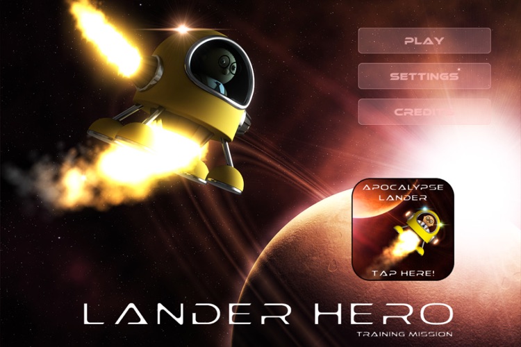 Lander Hero: Training Mission screenshot-4