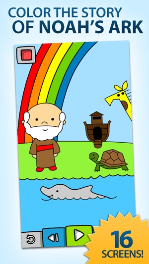 Noah's Ark Playable Coloring Book(圖2)-速報App