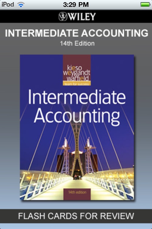 Kieso, Intermediate Accounting, 14th Edition – Flash Cards