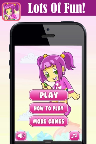 Jelly Bean Girl - Tilt to Dodge the Flying Candy screenshot 2