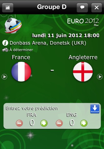 Euro 2012 Plus - Predictions Game screenshot 4