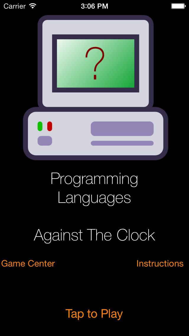 Screenshot #1 pour Against The Clock - Programming Languages