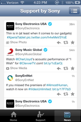 Mobile Support by Sony screenshot 4