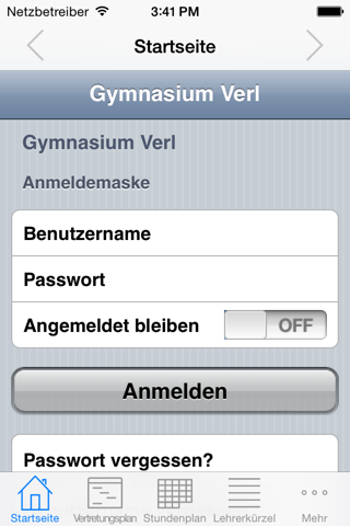 Gymnasium Verl screenshot 3