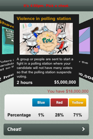 Election Wars and Cheats screenshot 2