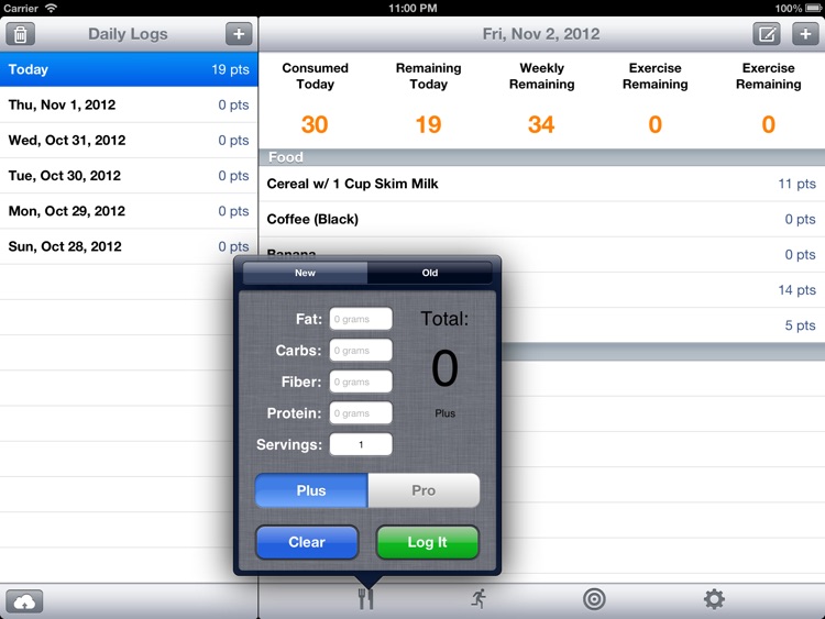 Points Calculator & Weekly Weight Loss and Exercise Manager Plus Daily Food Value Watchers Tracker Journal - Lose Weight With Mobile Tracking - My Score Plus HD