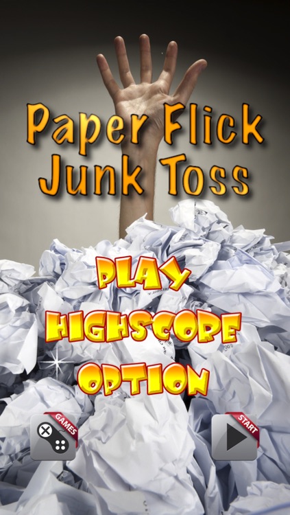 Paper Flick Junk Toss: Free Super League Derby