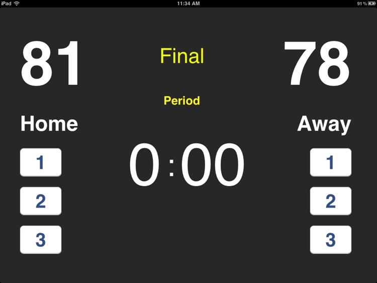 Live Basketball Scoreboard HD screenshot-3