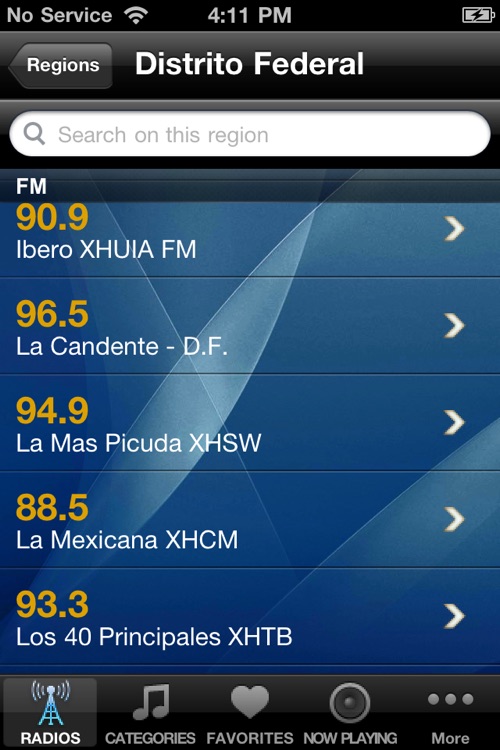 Mexico Radio Stations Player
