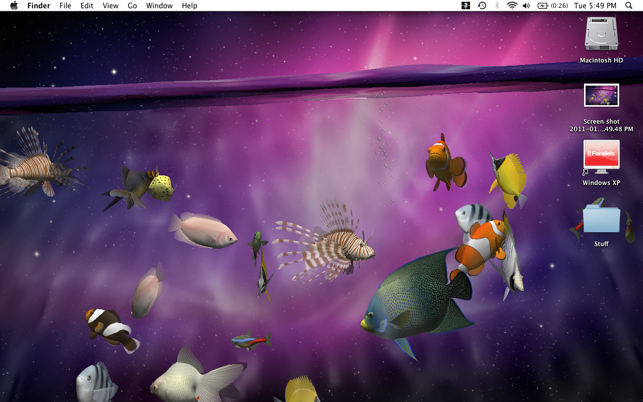 ‎Desktop Aquarium 3D LIVE Wallpaper & ScreenSaver Screenshot