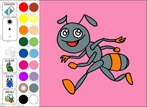 Insect Coloring for Kids ~Bugs in Wonderland~ screenshot 3