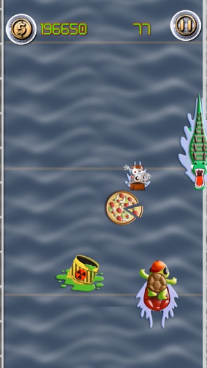 Turtle Sewer Surfer's FREE - A Swim-ing Jetpack Game(圖5)-速報App