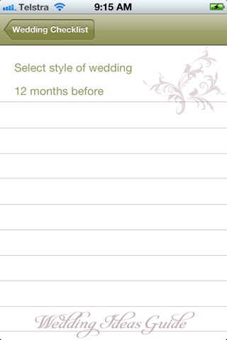 Wedding Checklist Guide screenshot 2