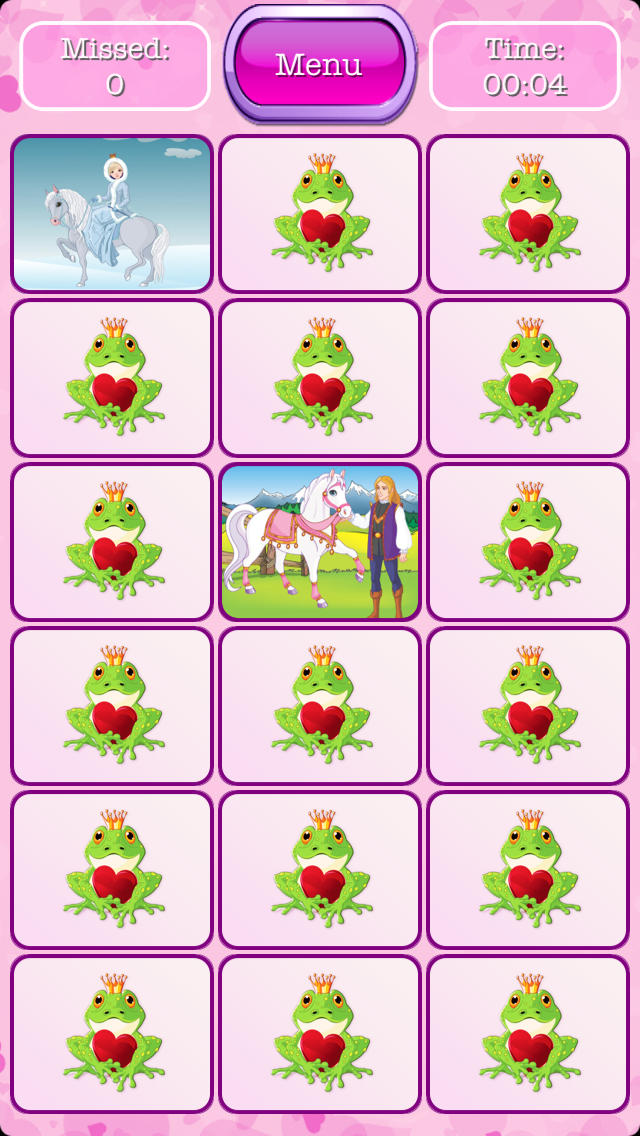 Screenshot #3 pour Princess Pony - Matching Game for Kids who love Princesses and Ponies