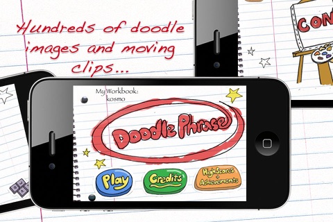 DoodlePhrases screenshot 2