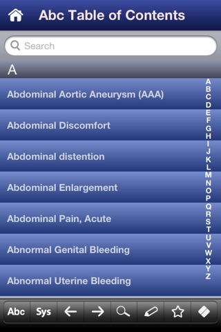 Differential Diagnosis pocket screenshot 2